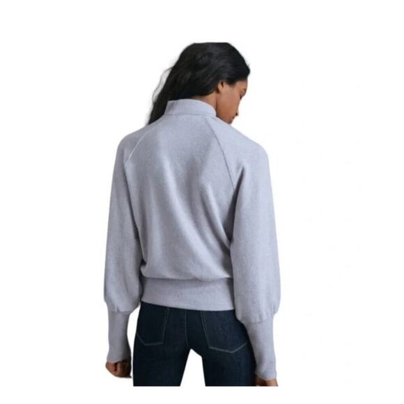 Anthropologie Maeve Laney Mock Neck Long Sleeve Cottagecore Sweater Women Small - Picture 3 of 11